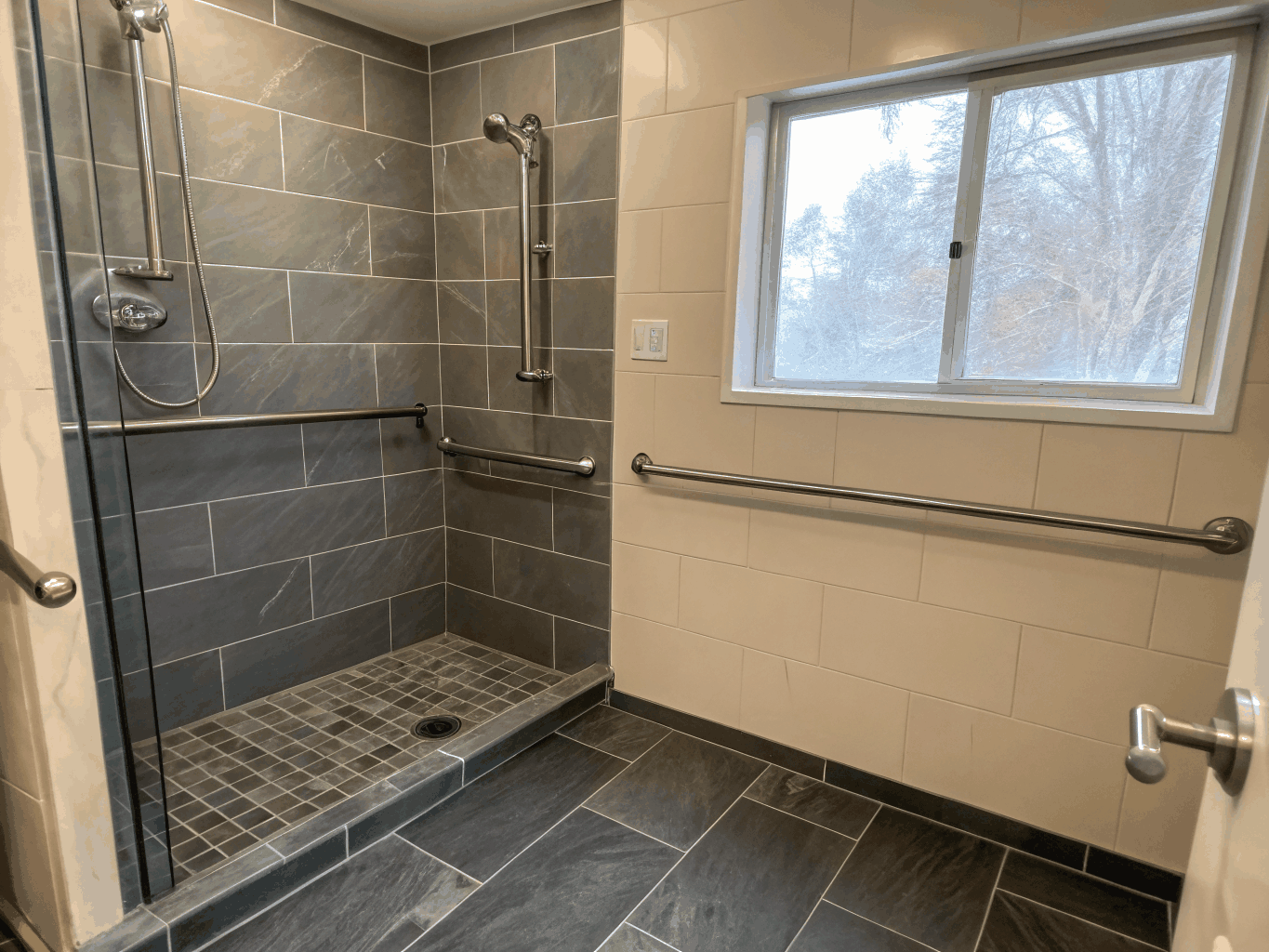 Aging in place bathroom modification in York, PA